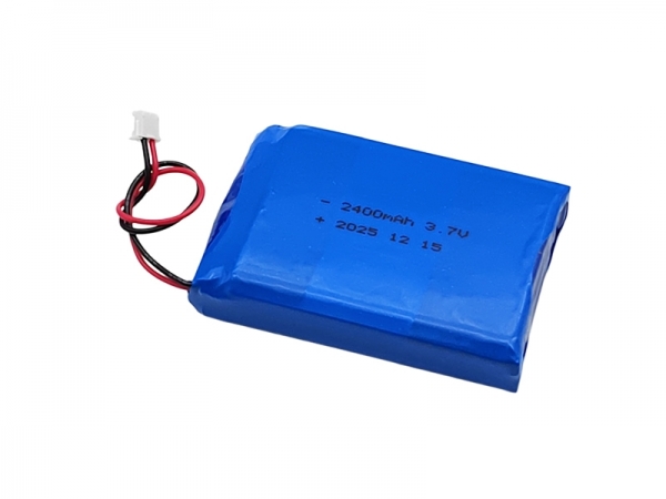 3.7V polymer lithium battery | 3.7V 603450 2400mAh-2P